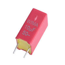 10UF 50V MKT 5% MKS2 RM5MM WIMA