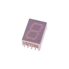 SA52-11YWA 13MM 1DIG. SÁRGA KÖZÖS ANÓD