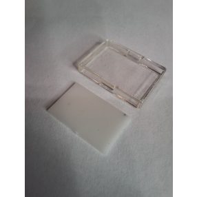 KN NYOMÓGOMB FELIRATI LEMEZ+SAPKAP+KÉK