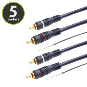 2xRCA-2xRCA KÁBEL OFC ARANY 5M.