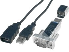 USB1.1-RS232/DB9/ÁTALAKÍTÓ 1.8M