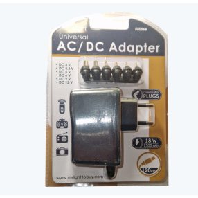 HÁLÓZATI ADAPTER 3-12V 1,5A 6XDUGÓ