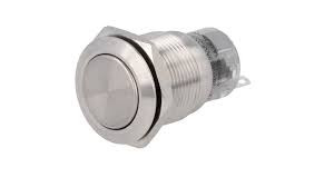 VANDÁLBIZTOS NYOMÓGOMB 12MM-ES FÉM