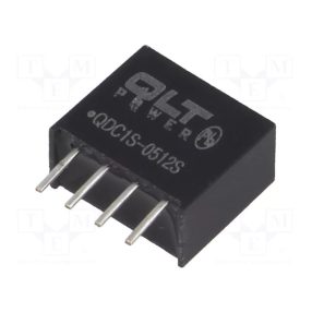 QDC1S-0512S DIL4 DC/DC KONV BE5V-KI12V