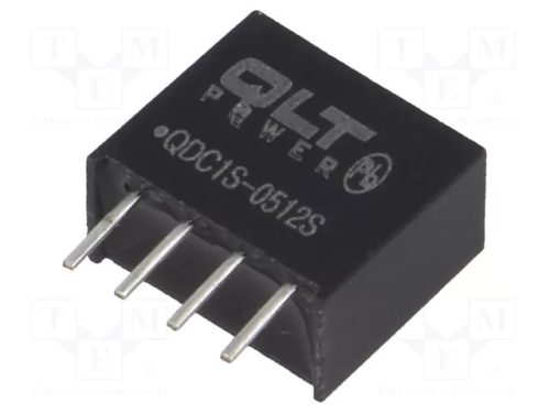 QDC1S-0512S DIL4 DC/DC KONV BE5V-KI12V