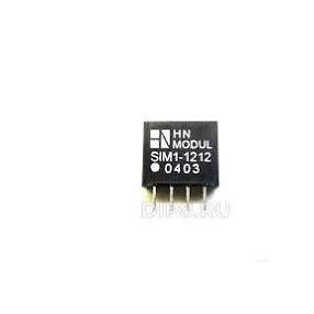 SIM1-1212SZ SIL4 DC/DC +-12/12V 1W