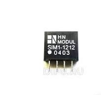 SIM1-1212SZ SIL4 DC/DC +-12/12V 1W