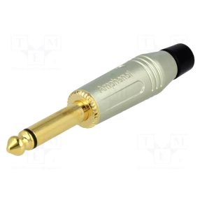 ACPM-GN-AU 6,3MM MONO  ARANY AMPHENOL