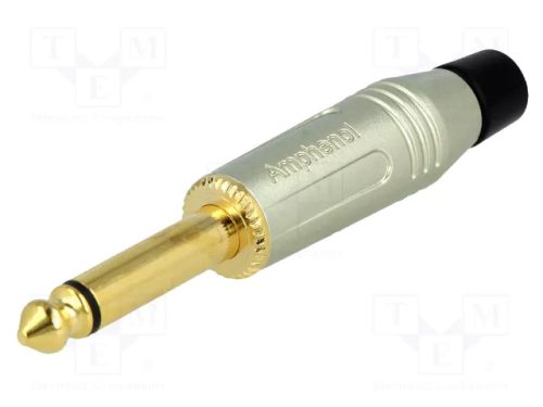 ACPM-GN-AU 6,3MM MONO  ARANY AMPHENOL