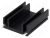 HŰTŐBORDA 38X29X12MM LÁBBAL 13K/W