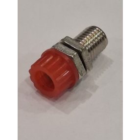 BANÁNHÜVELY PIROS 4MM 7MM MAGAS 19A