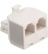 TELEFONELOSZTÓ RJ11 6/4 2XALJ-1XDUGÓ