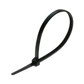 KÁBELKÖTEGELŐ 200x2,5MM FEKETE