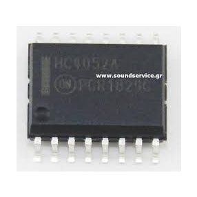 74HC4052 SO16 WIDE SZÉLES SMD MOTOROLA