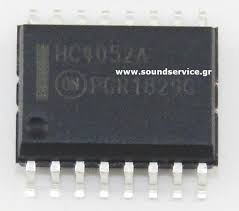74HC4052 SO16 WIDE SZÉLES SMD MOTOROLA