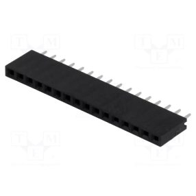 1X16PÓL.HÜVELYSÁV 2,54MM