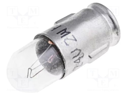 BA7S/24V BAJONETT 25mA  IZZÓ 7X23MM