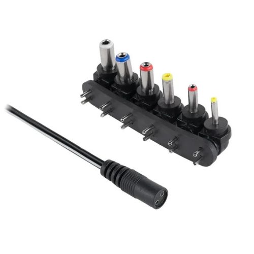 DC DUGÓ KÉSZLET 6DB-OS KÁBELLEL