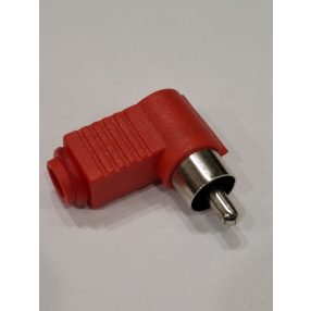 RCA DUGÓ 90°-OS MŰANYAG PIROS