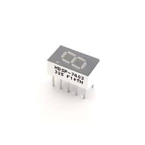 HDSP-7403 7SEGM.KIJ.7,62MM SÁRGA KK.