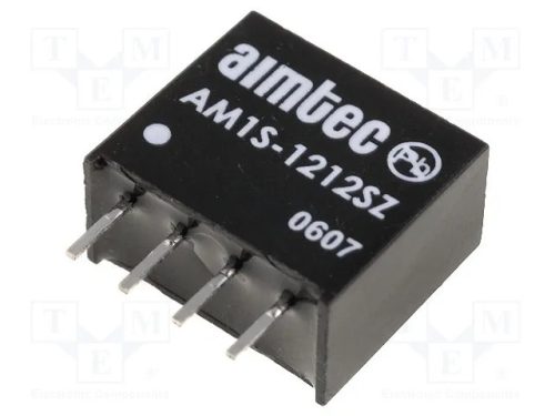 AM1S-1212 SIL4 DC/DC 12/12V 1W